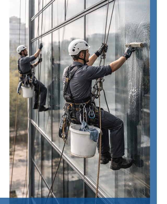 Мойка сплошного остекления в Красногорске, заказать от 305 р.| ВЫСОТНИК-Крр