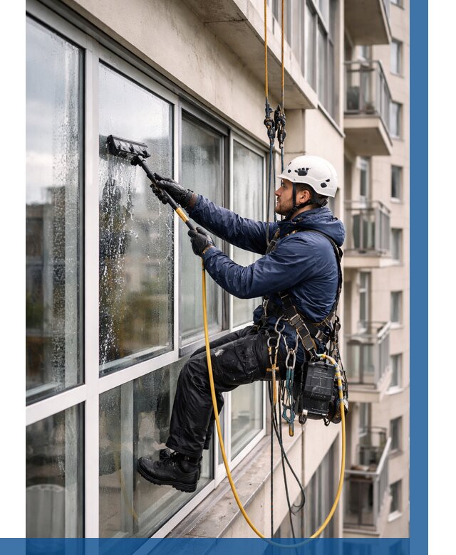 Мойка балконного остекления в Красногорске от 3556 р. | ВЫСОТНИК-Крр