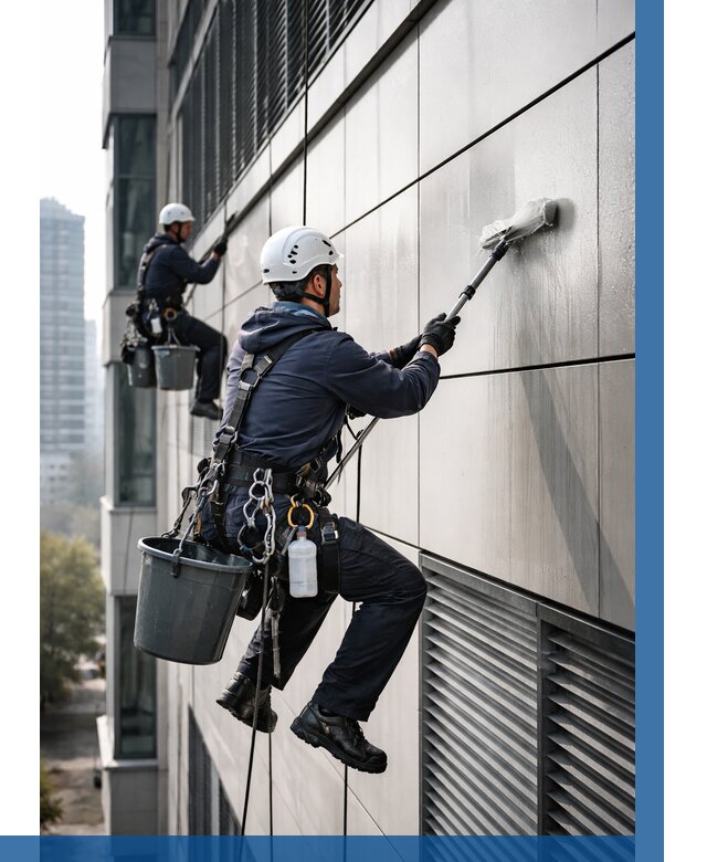 Мойка вентилируемого фасада в Красногорске от 254 р. | ВЫСОТНИК-Крр