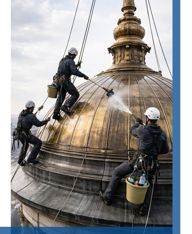 Мойка куполов и шпилей в Красногорске от 8129 р. - заказать | ВЫСОТНИК-Крр