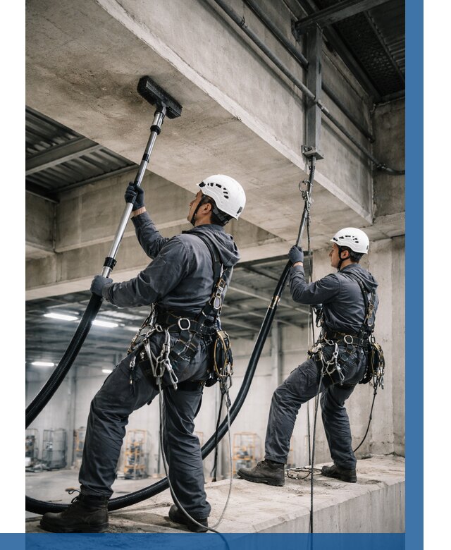 Обеспыливание потолочных конструкций в Красногорске от 254 р. |ВЫСОТНИК-Крр