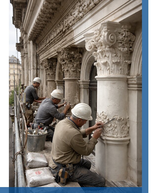 Реставрация фасадной лепнины в Красногорске от 2540 р. | ВЫСОТНИК-Крр