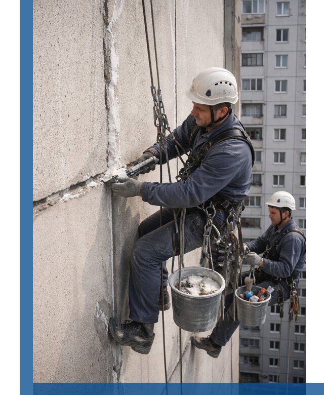 Утепление межпанельных швов в Красногорске профессионально и надежно