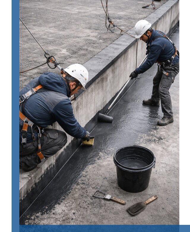 Гидроизоляция кровли жидкой резиной профессионально в Красногорске