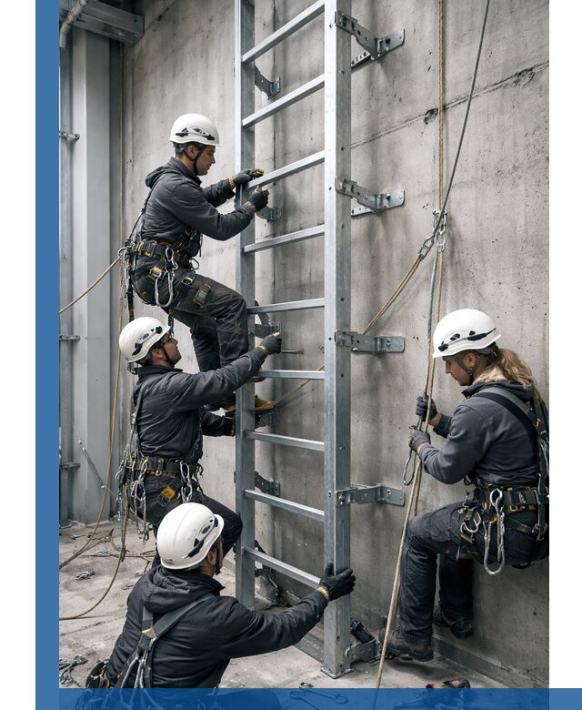 Монтаж металлических лестниц в Красногорске под ключ со гарантией