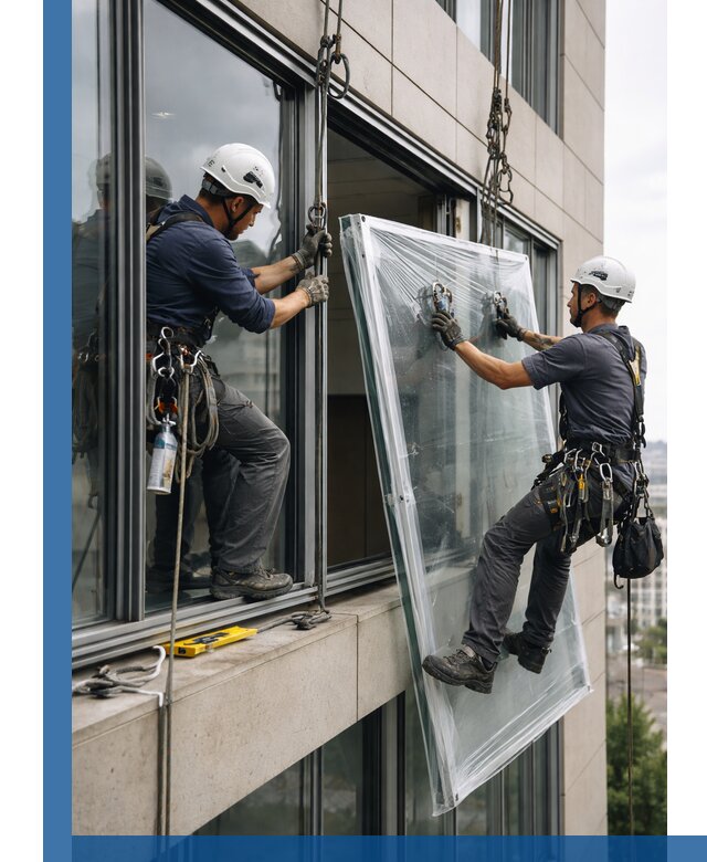 Профессиональная замена стекла в витраже в Красногорске с гарантией