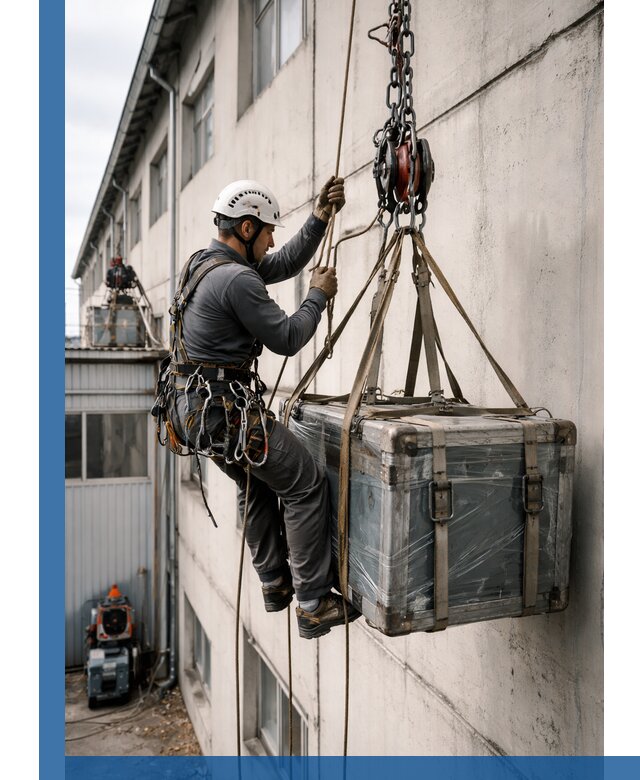 Подъем грузов на высоту в Красногорске для промышленных объектов