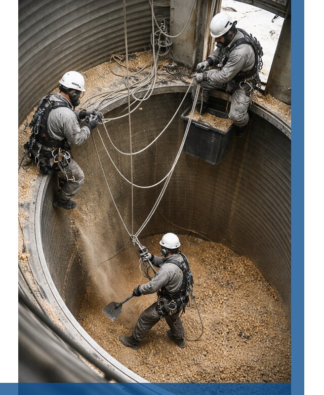 Чистка зерновых бункеров в Красногорске от 12193 р. | ВЫСОТНИК-Крр