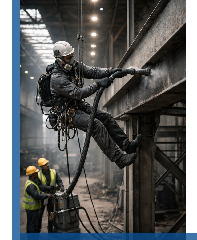 Обеспыливание конструкций в цехах промышленного производства в Красногорске