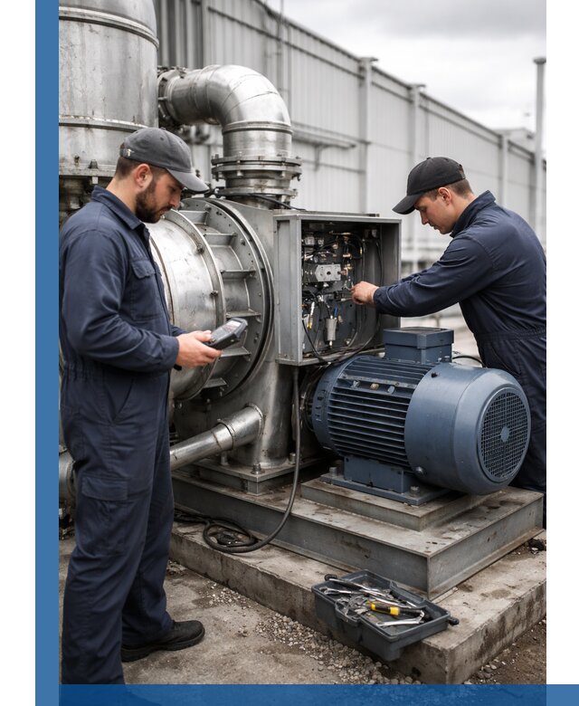 Техническое обслуживание промышленного оборудования в Красногорске