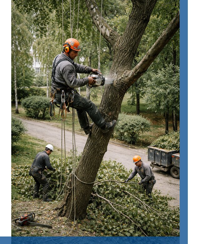 Кронирование деревьев в Красногорске от 6605 р. | ВЫСОТНИК-Крр