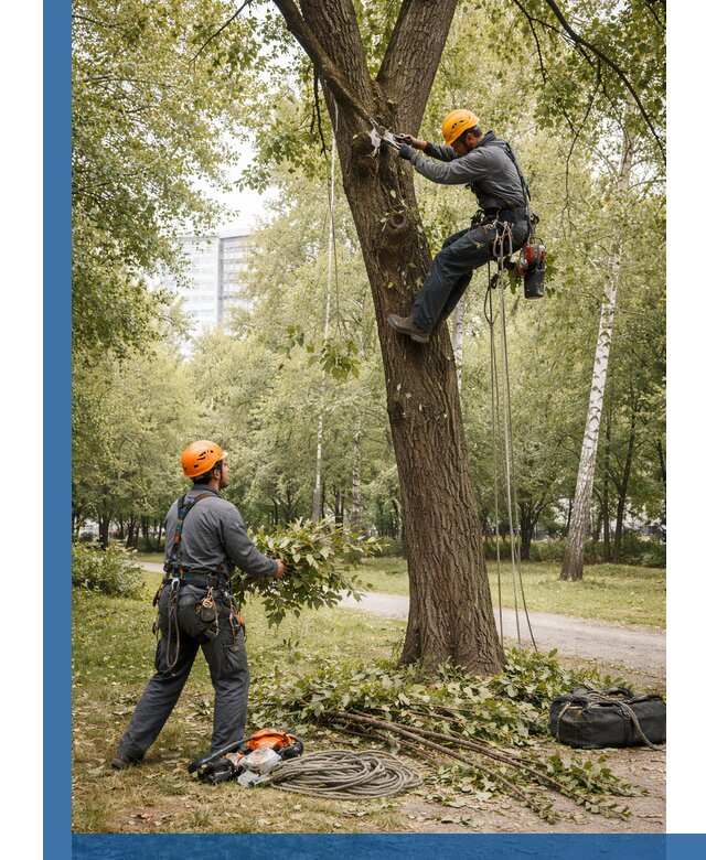 Санитарная обрезка деревьев в Красногорске, профессионально и безопасно