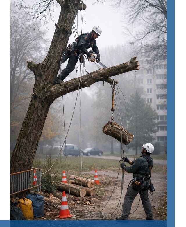 Удаление аварийных деревьев в Красногорске от 15242 р. | ВЫСОТНИК-Крр