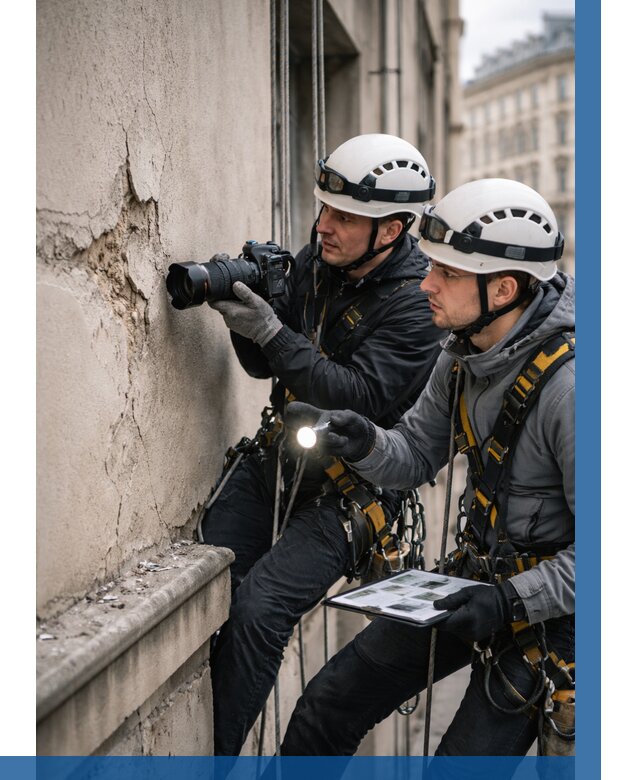 Фотофиксация дефектов фасада в Красногорске от 4572 р. | ВЫСОТНИК-Крр